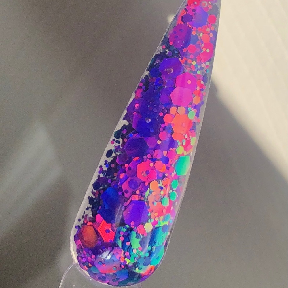 Godess Acrylic Powder/Dip Powder for Nails ✨CHAMELEON QUEEN✨COLORSHIFT GLITTER✨